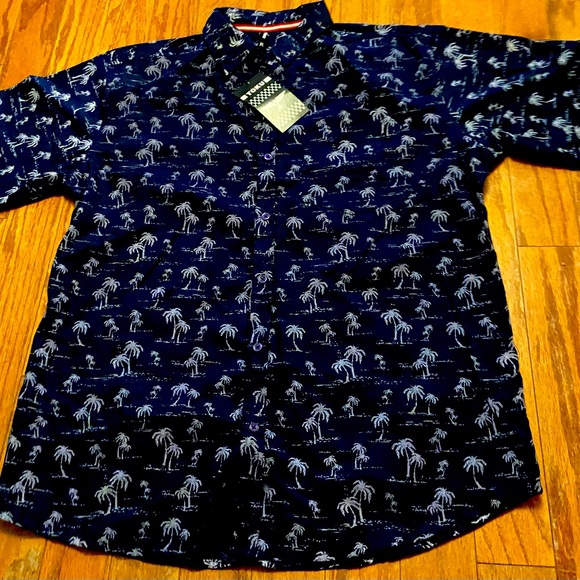 TOKU Other - Toku Shirt Hawaiian Palm Tree  Size XL NWT